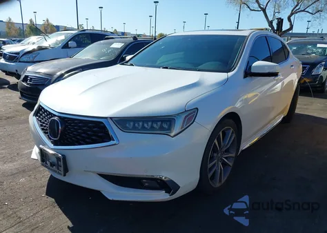 2019 Acura Tlx Advance Pkg из США, поврежденный, VIN 19UUB2F83KA009732